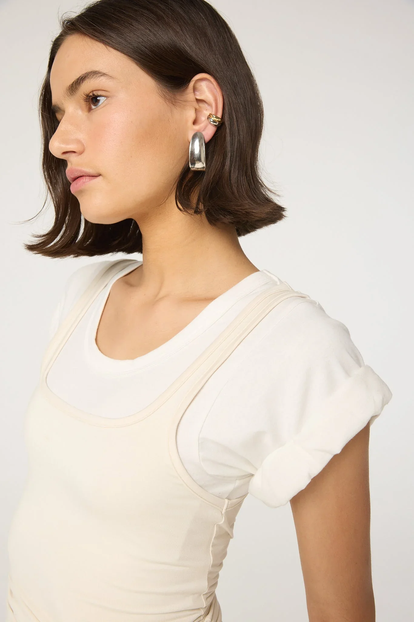 Daqi Top, White/Vanilla - Image 3