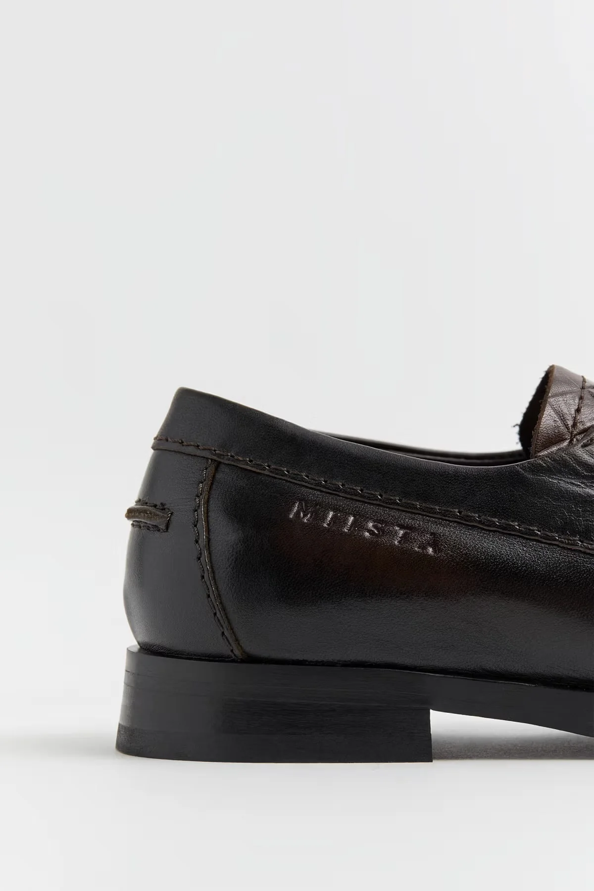 Edelira Brown Derby Loafers, Brown - Image 12