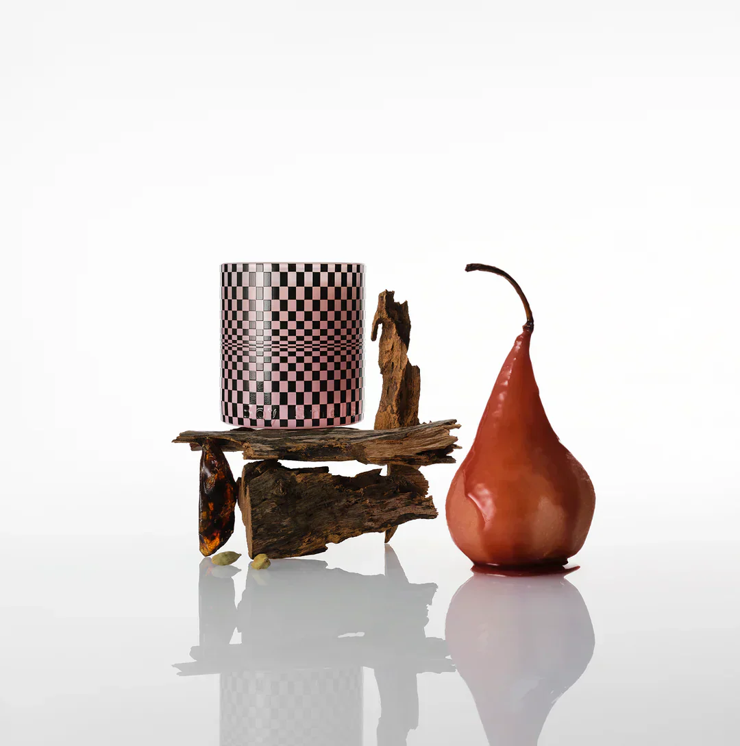Festive Checker Hinoki Fantome Candle - Image 4