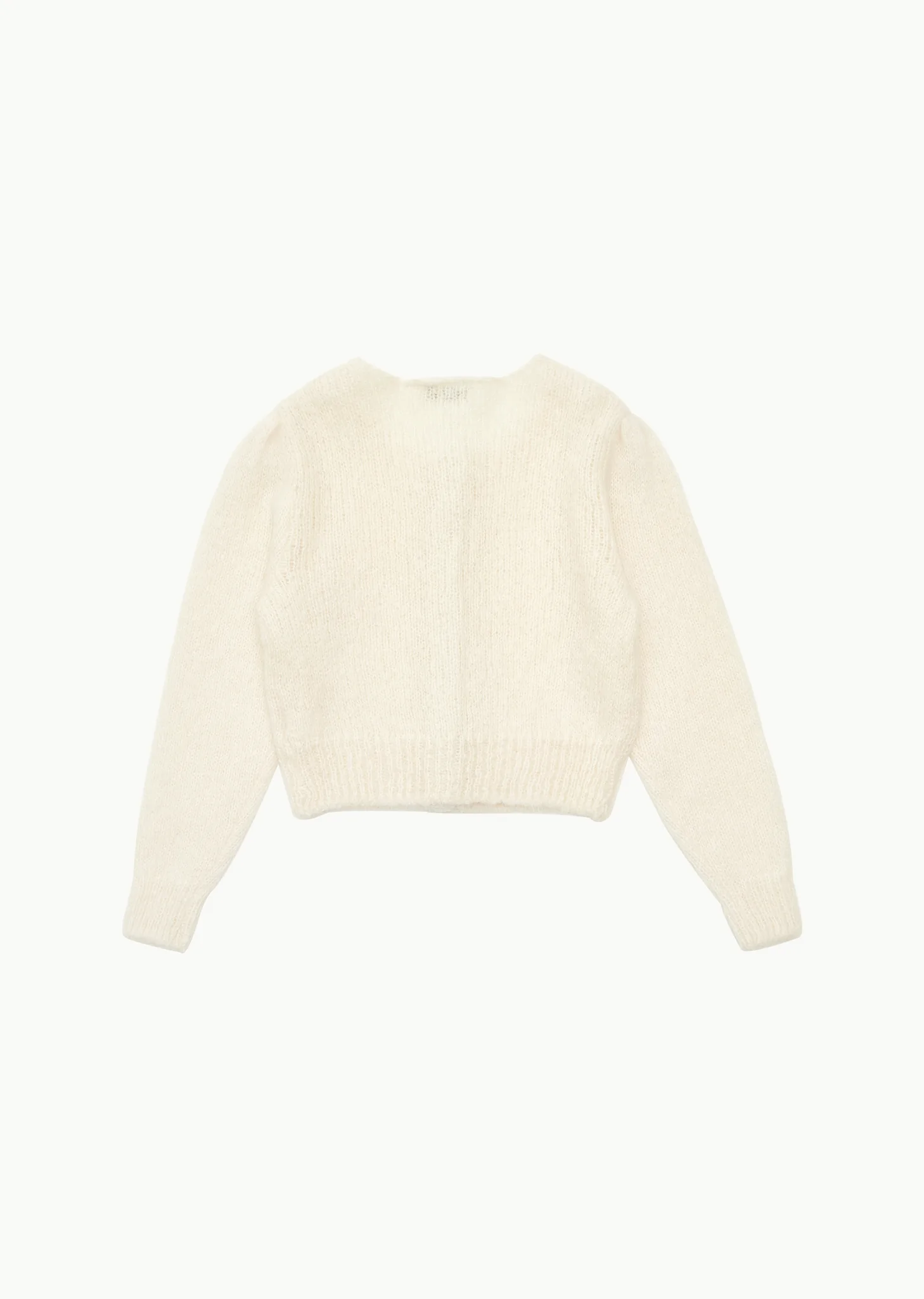 Grandma Cardigan, Ivory - Image 8