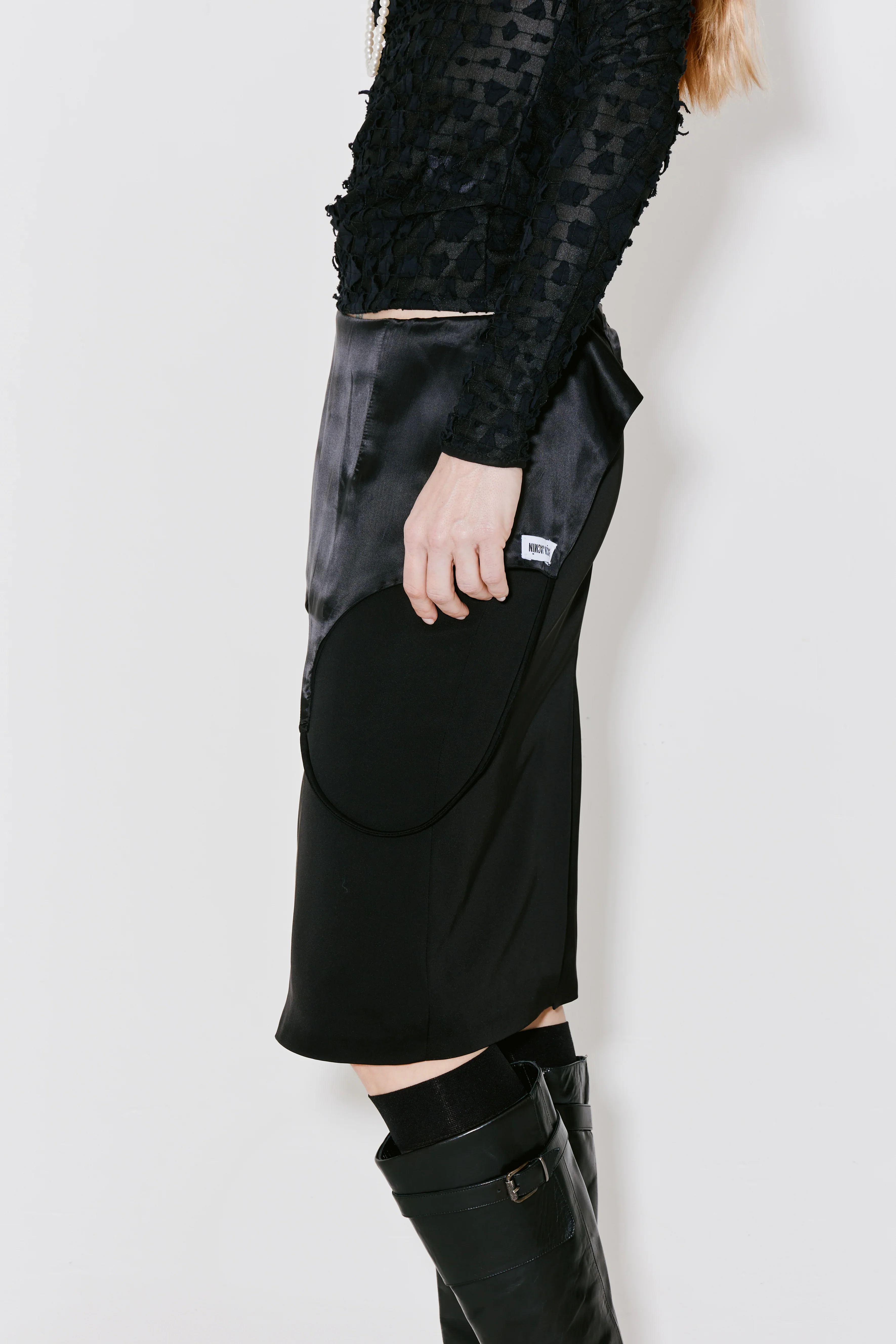 Jackie Trompe L'oeil Skirt - Image 9
