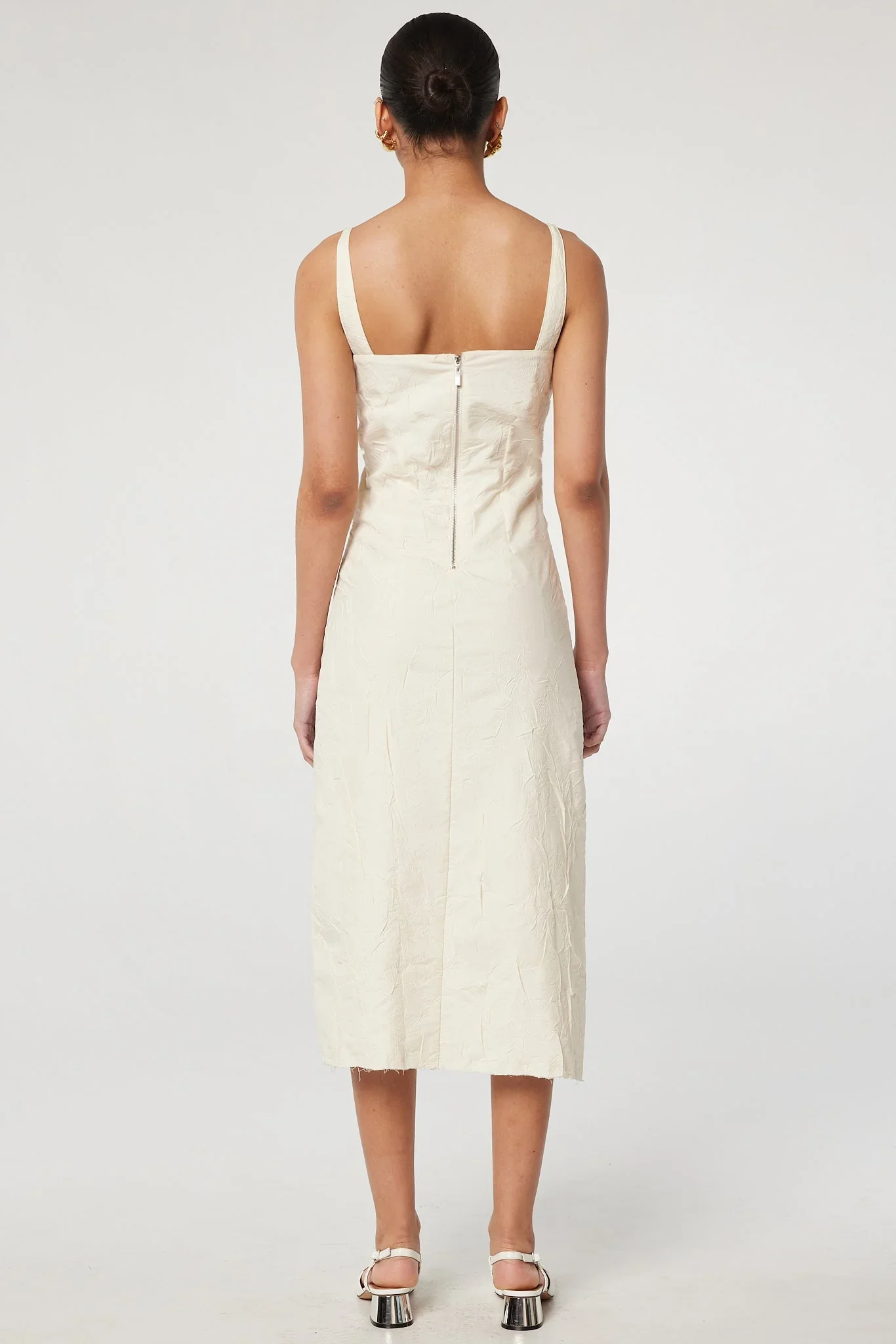 Julieta Dress, Vanilla - Image 4