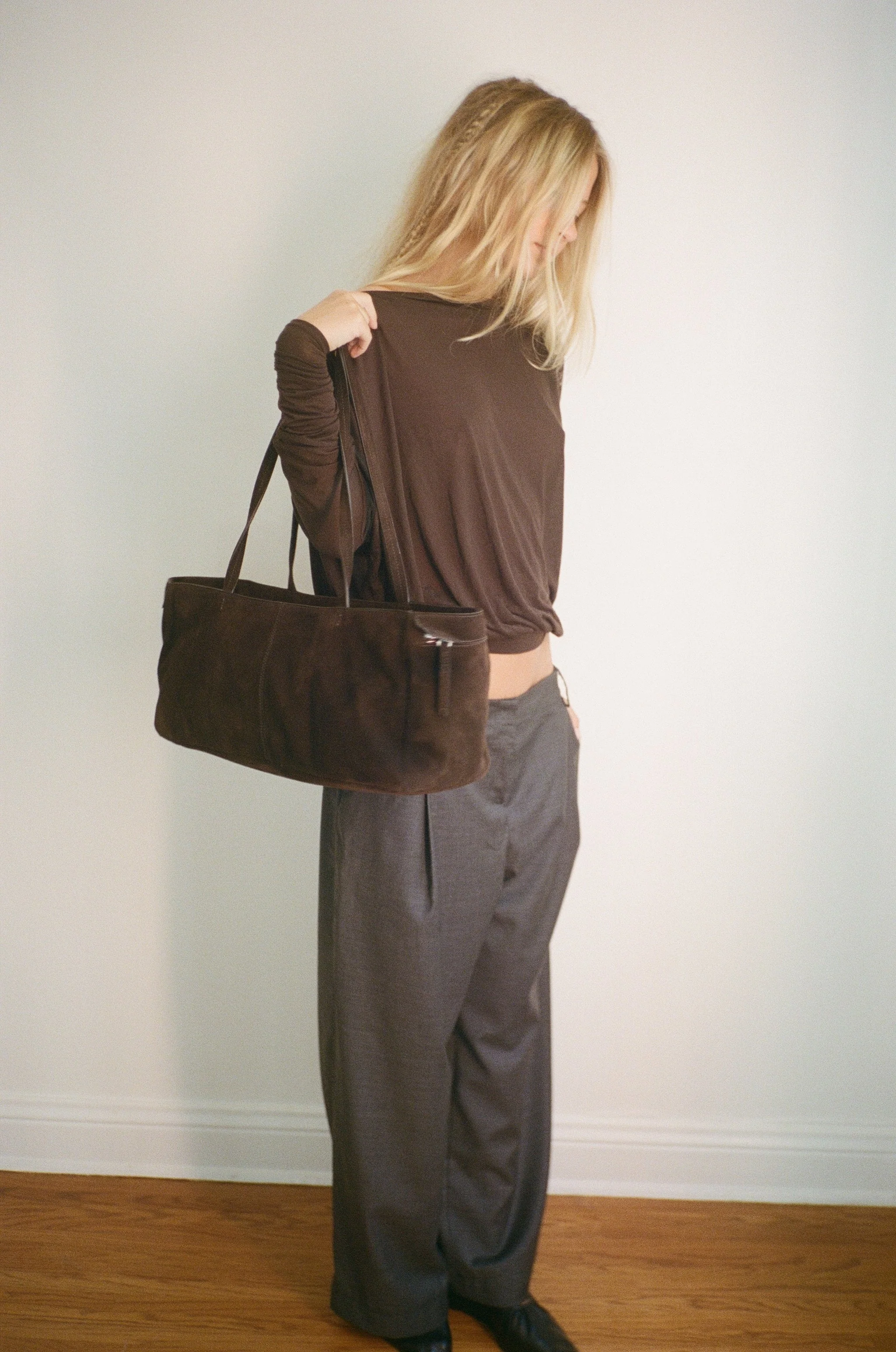 Shoulder Bag, Brown - Image 3
