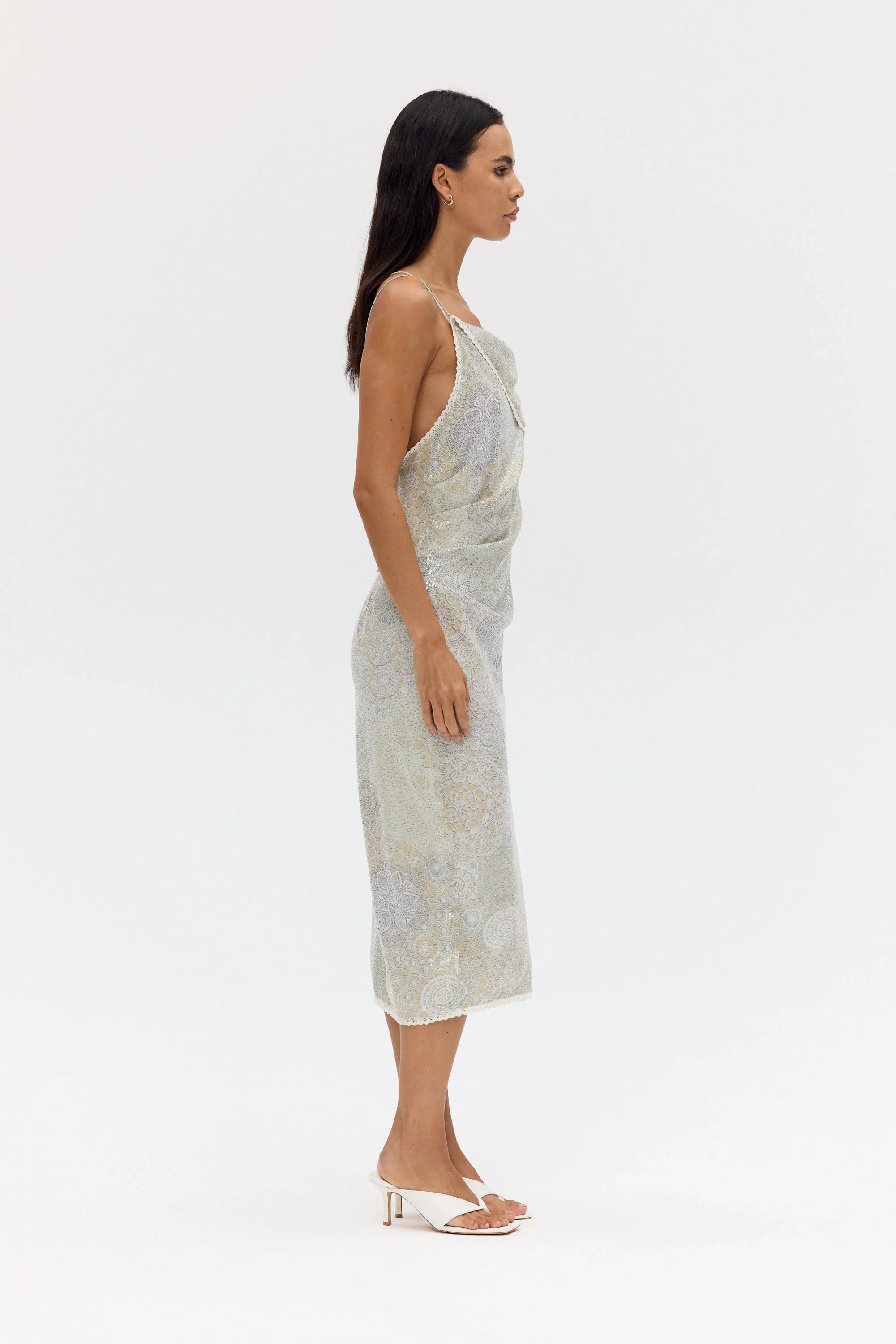 Solace Sequin Midi Dress, Time Past - Image 5