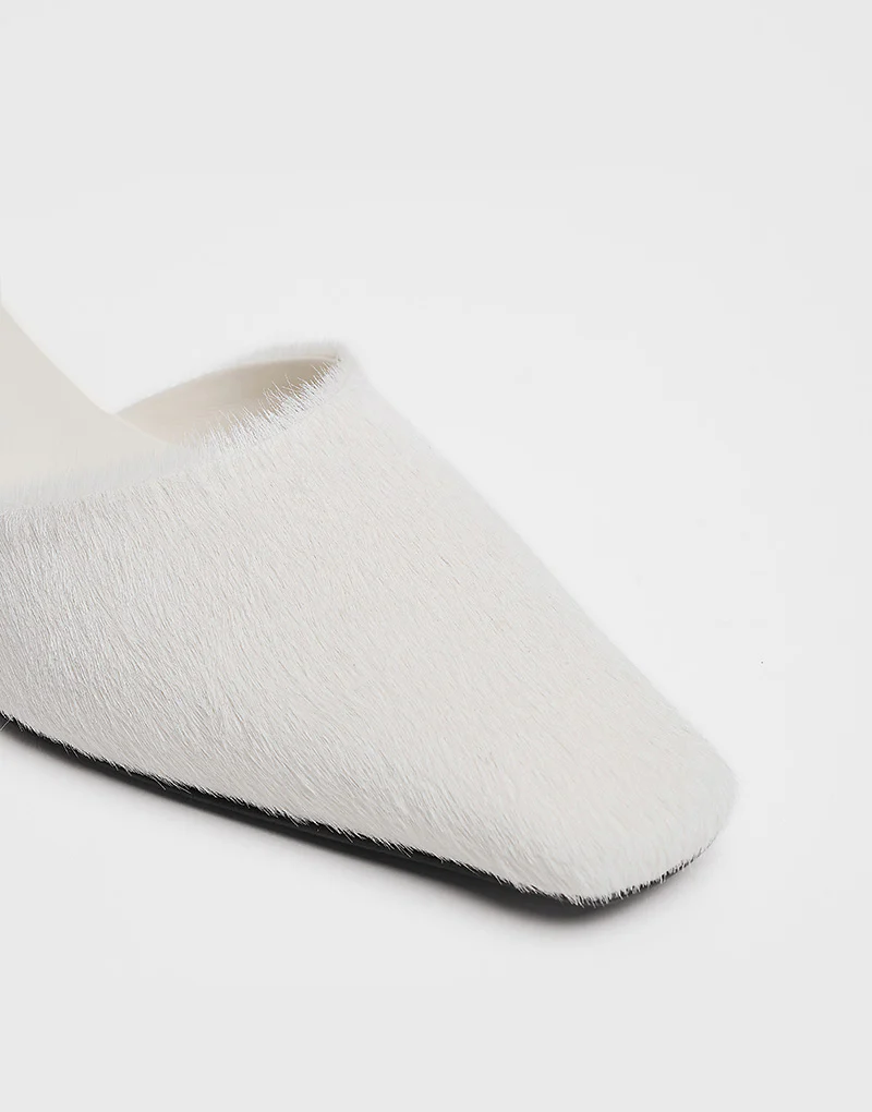 Soyo 90's Mule, White - Image 15