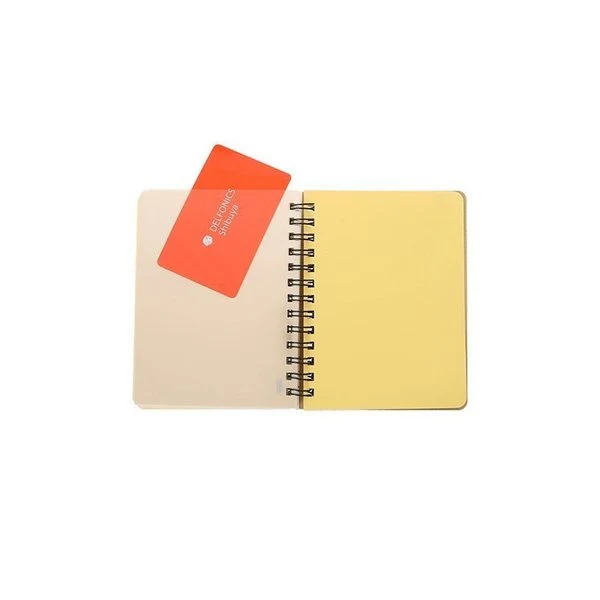 Rollbahn Spiral Notebook in Yellow, Large (5.5" X 7") - Image 3