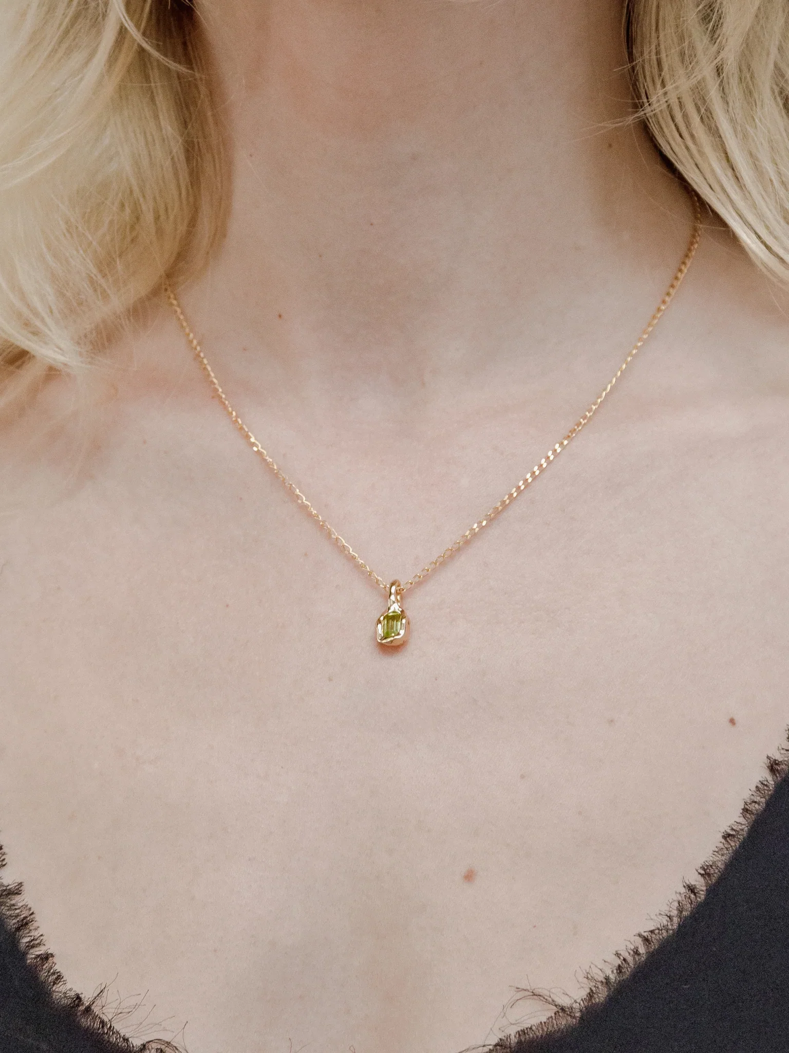 Uma Necklace, Peridot - Image 5