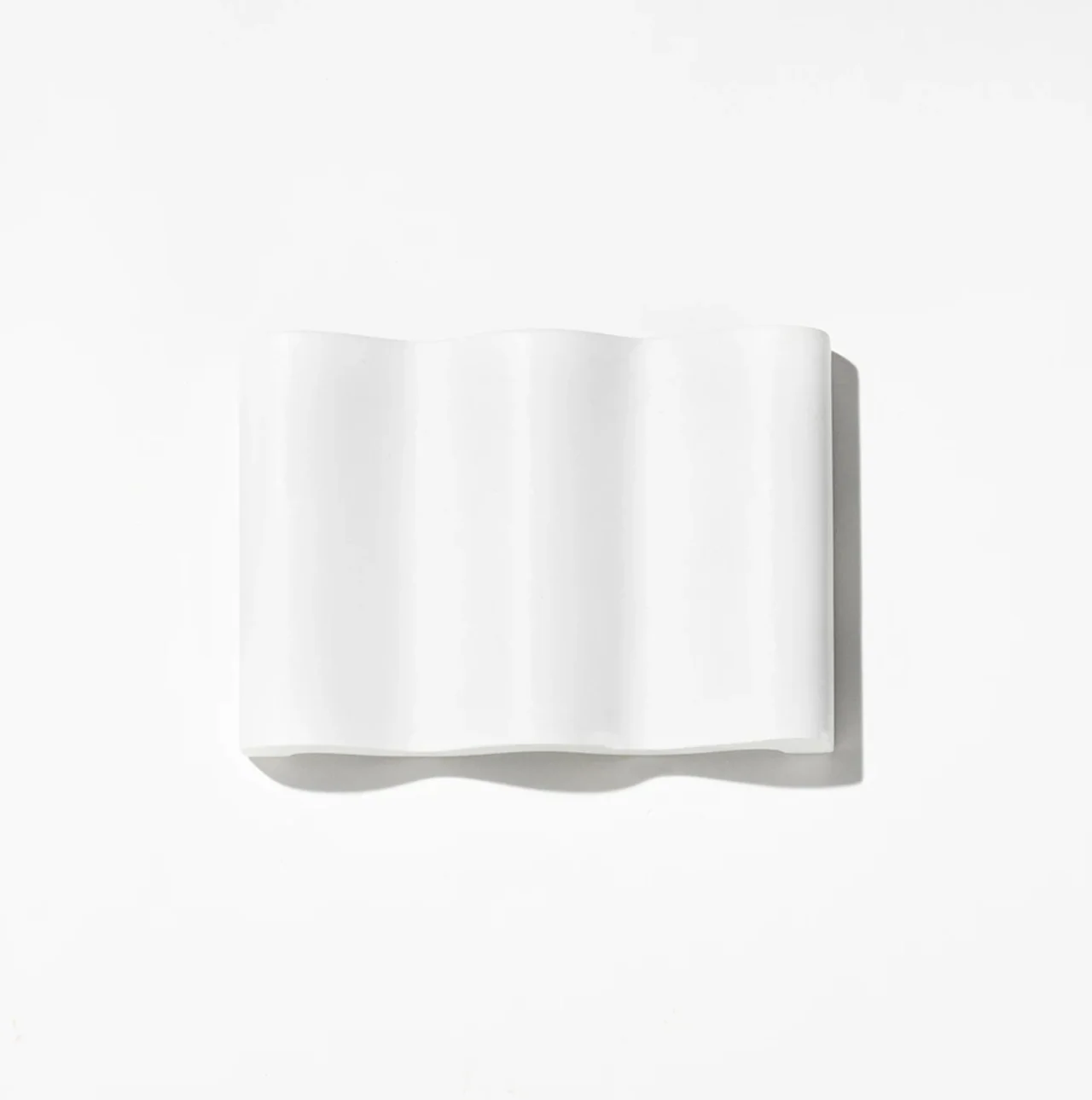 Wave Soap Dish, White - Image 3